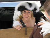 Swashbuckling pirate "Dame Miriam"