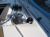 New cam cleats on  cabin top