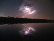 Lightening storm